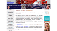 Desktop Screenshot of keralaengineer.com